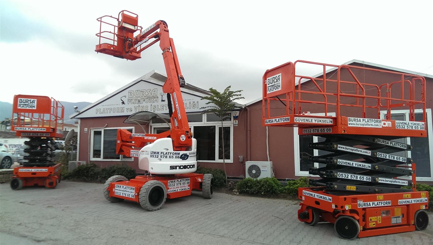 Yalova Kiralk Eklemli Platform, Makasl Platform, Dikey Platform, Eklemli Platform, rmcek Platform, Sepetli Platform